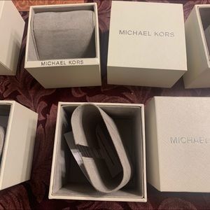 6 Michael Kors Watch boxes